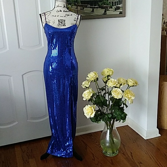 L.A.Glow Dresses & Skirts - Vintage Sequined Evening Gown